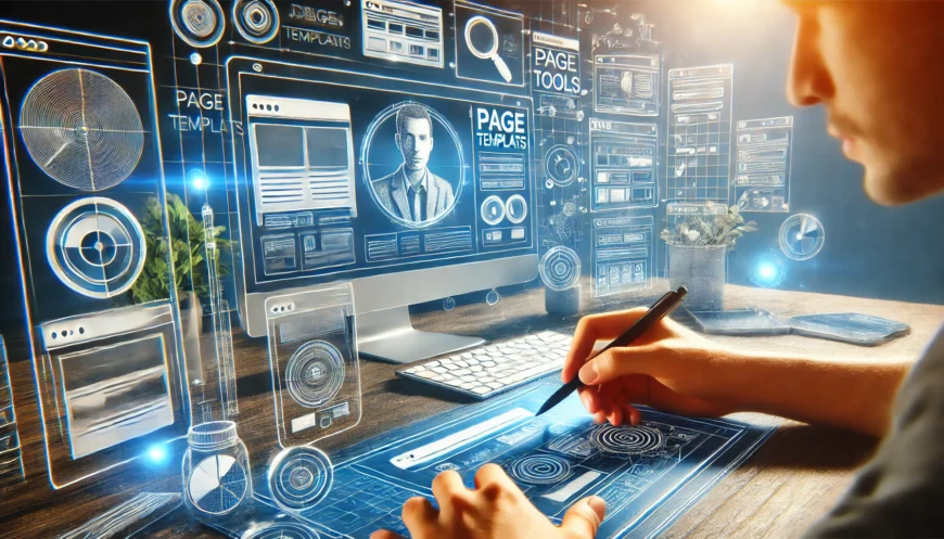 ウェブサイトページの作成