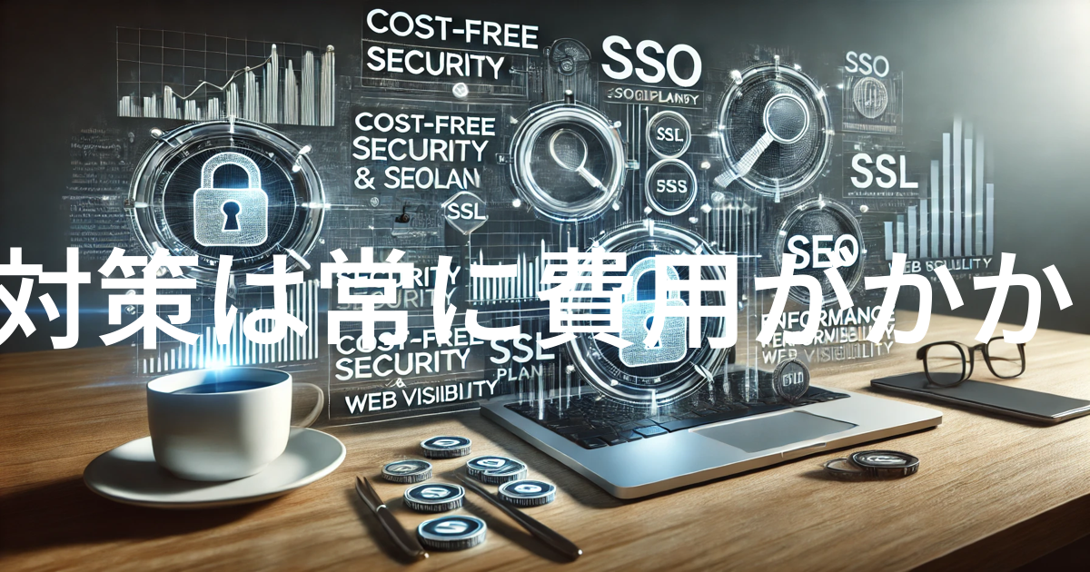 セキュリティ対策/SEO対策は常に費用がかからない - SSL互換プラン